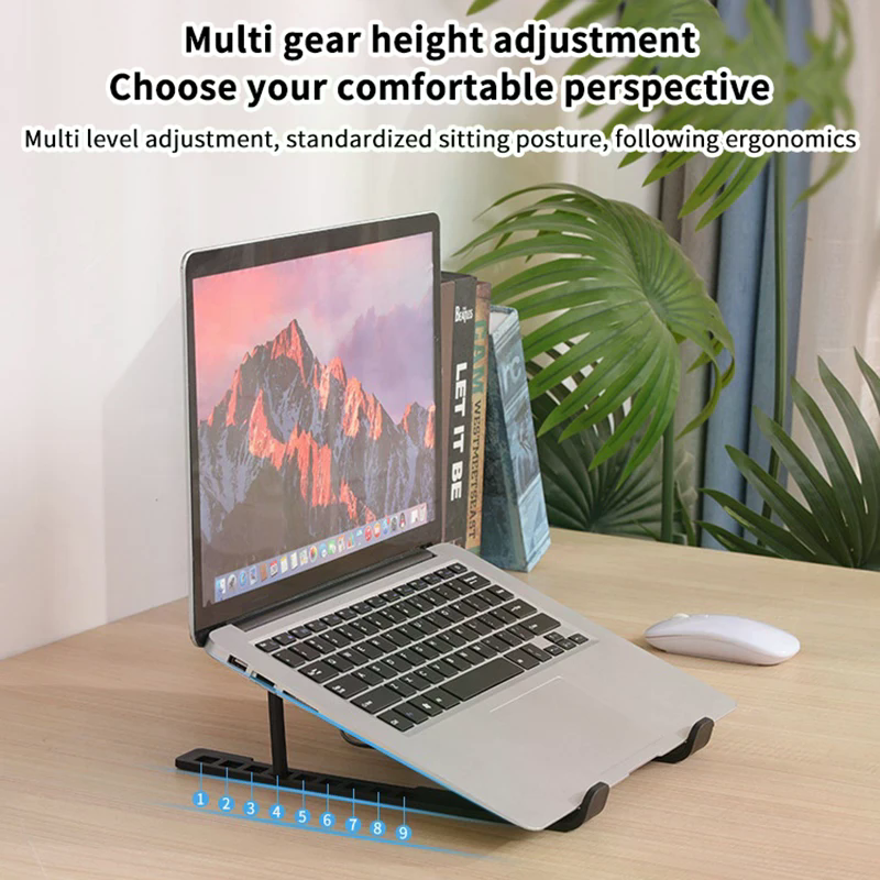 Cooling Stand Tablet - Foldable Laptop Cooling Pad Portable Notebook