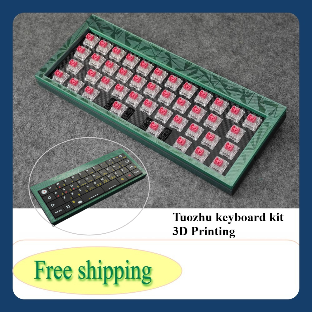 Tablet Accessories 3D Print - Tuozhu 3D Printing Keyboard Kit 40