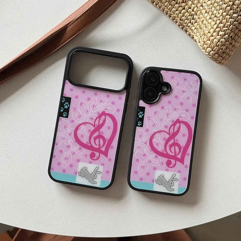 Tablet Accessories For Girls - Fashion Cute Girl Pink Rabbit Stickers