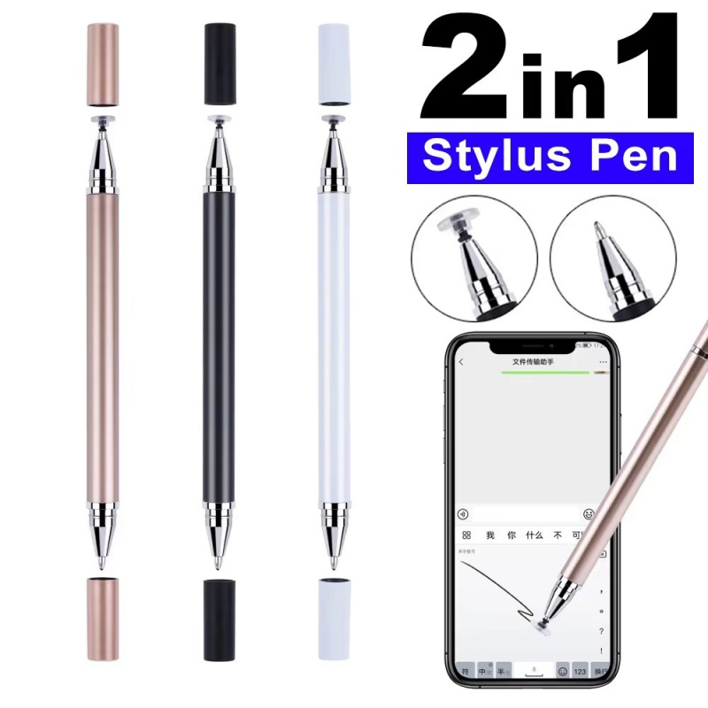 Drawing Tablet Pen Accessories - 1/4pcs 2 In 1 Universal Stylus