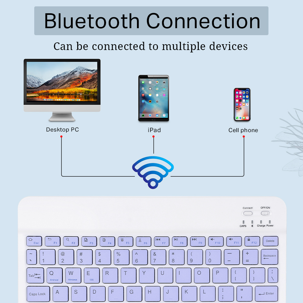 Mini Wireless Keyboard Bluetoo - огляд і ціна Tcl Tablet Accessories