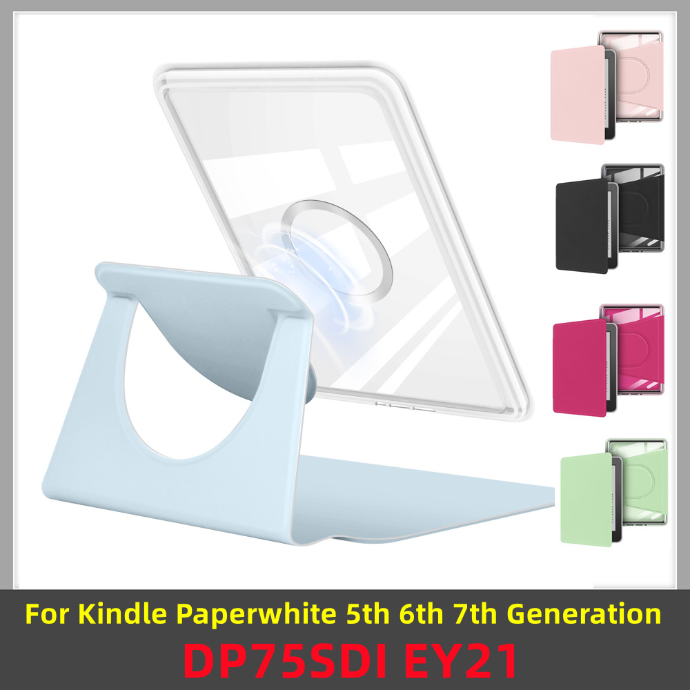 360 Rotating Stand Clear Case  - огляд і ціна Kindle Tablet Accessories