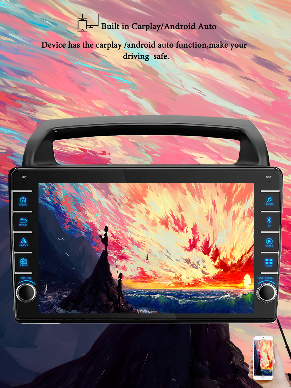 8G+128G Android 14 For Kia Car - огляд і ціна Tablet Danish Mobile & Accessories