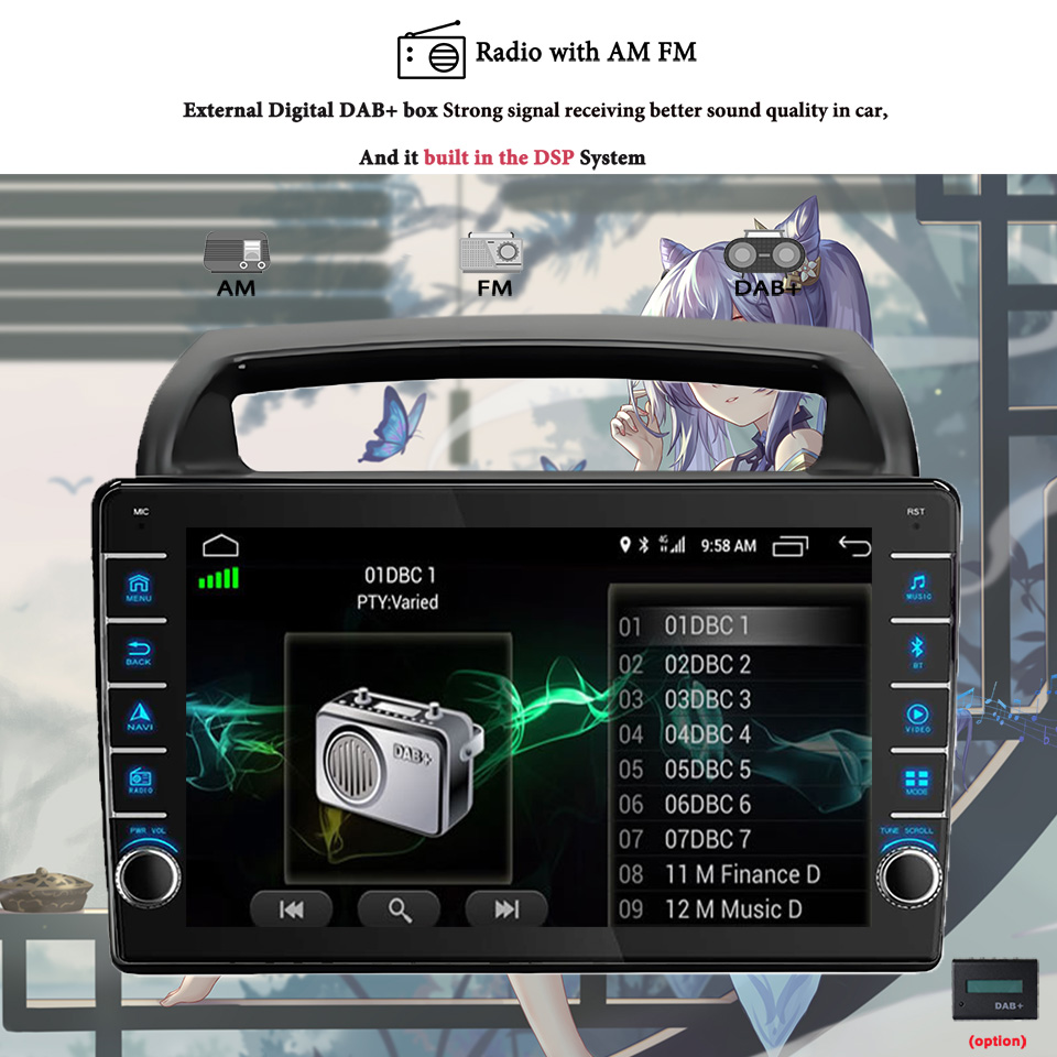 8G+128G Android 14 For Kia Car - огляд і ціна Tablet Danish Mobile & Accessories