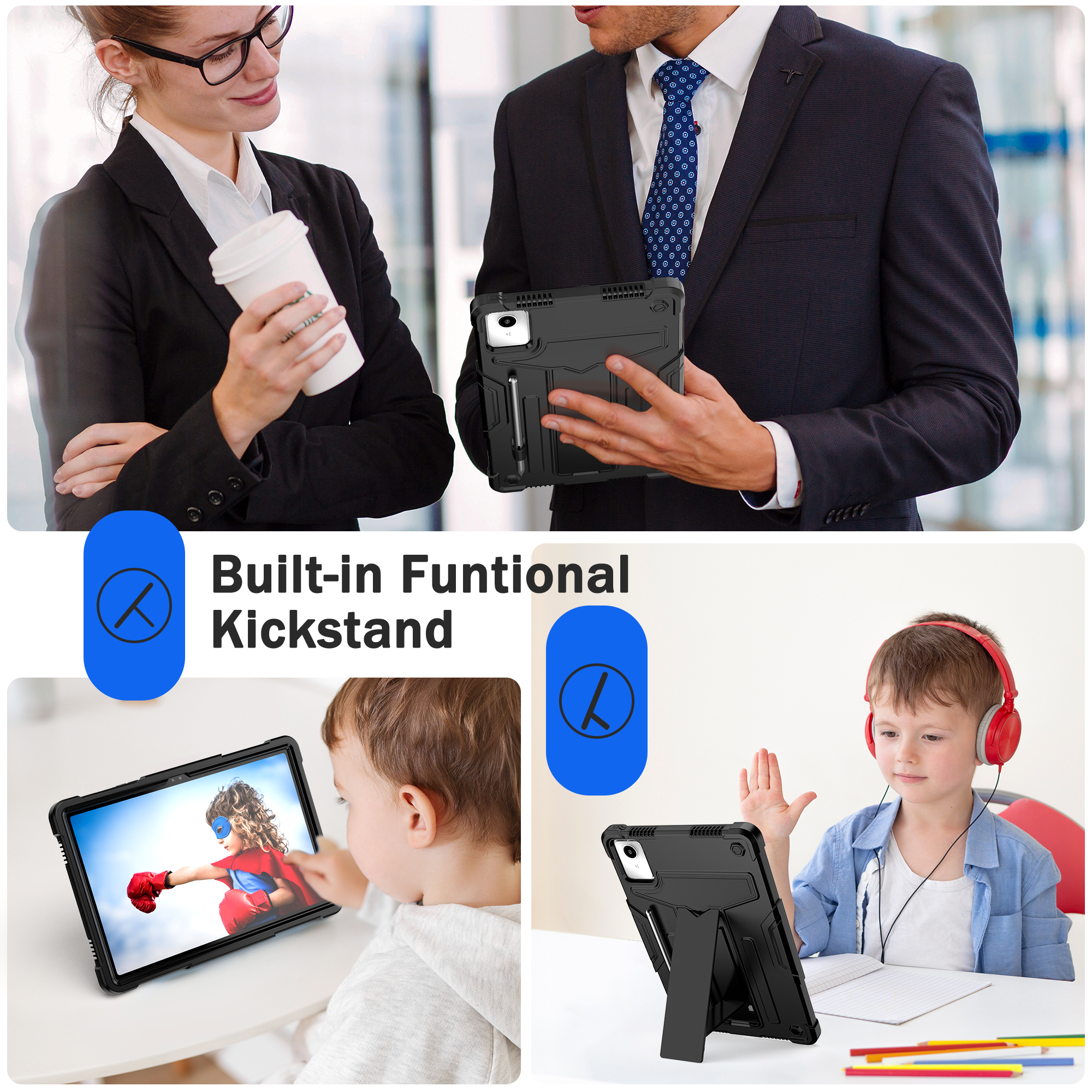 Rugged Stand Case For Lenovo X - огляд і ціна Lenovo Tablet M11 Accessories