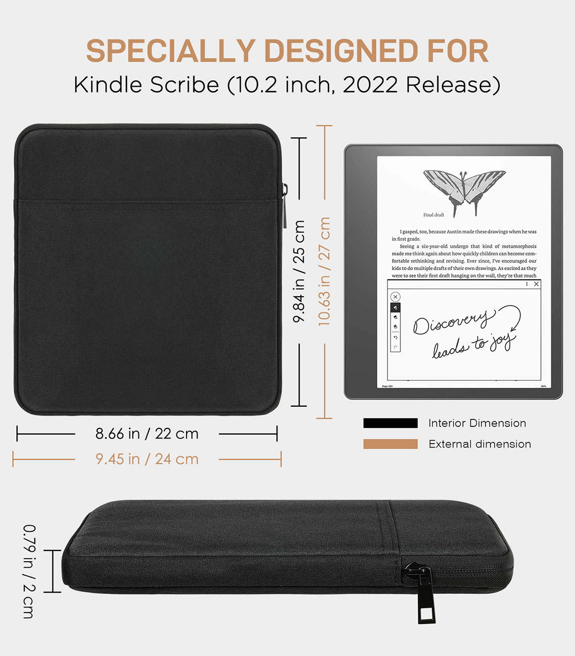 MoKo Tablet Sleeve for Kindle  - огляд і ціна Kindle Tablet Accessories
