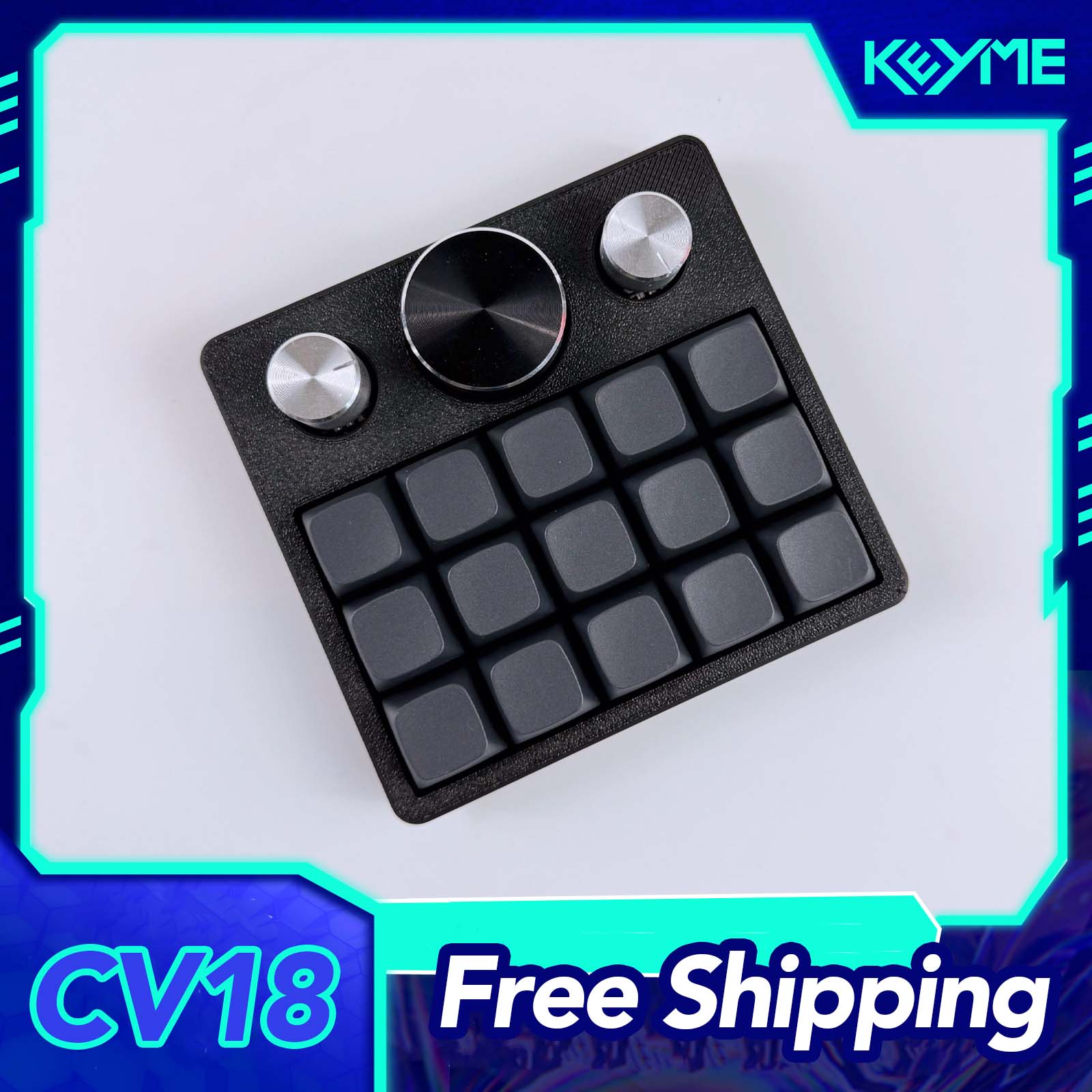 CV18 Wired Numberpad Hot Swap  - огляд і ціна Tablet Accessories 3D Print