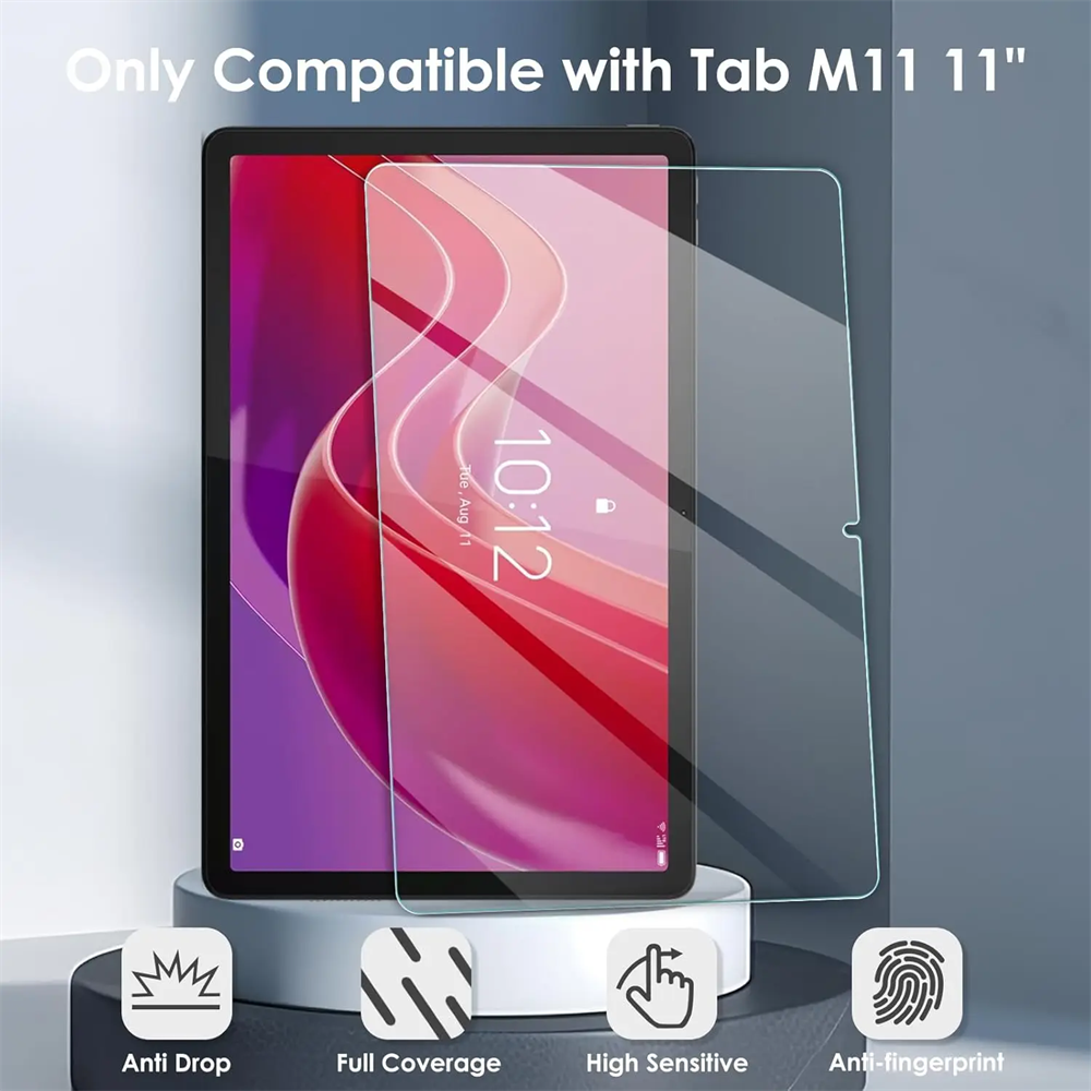 1 Pcs 9H Tempered Glass Tablet - огляд і ціна Lenovo Tablet M11 Accessories
