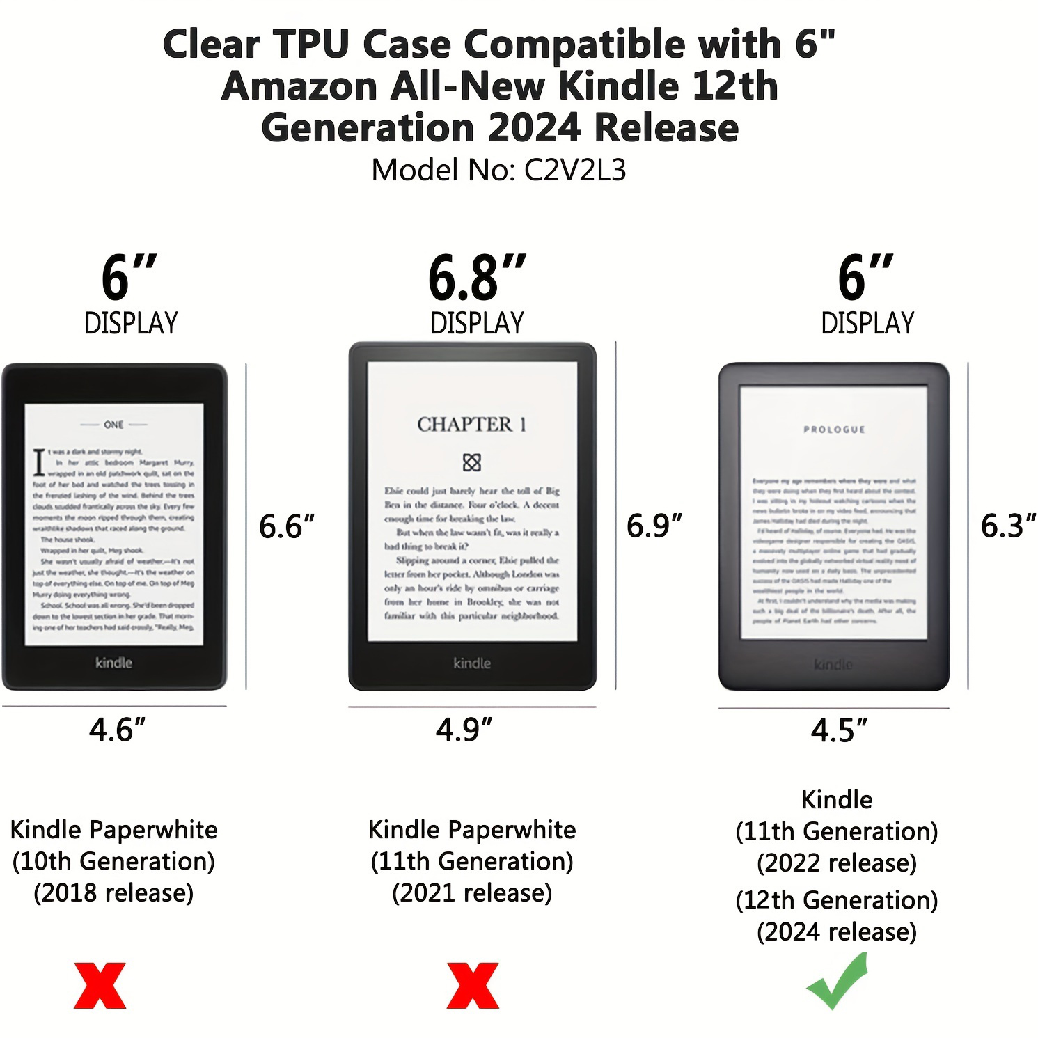 Silicon Case For 6'' All-new K - огляд і ціна Kindle Tablet Accessories