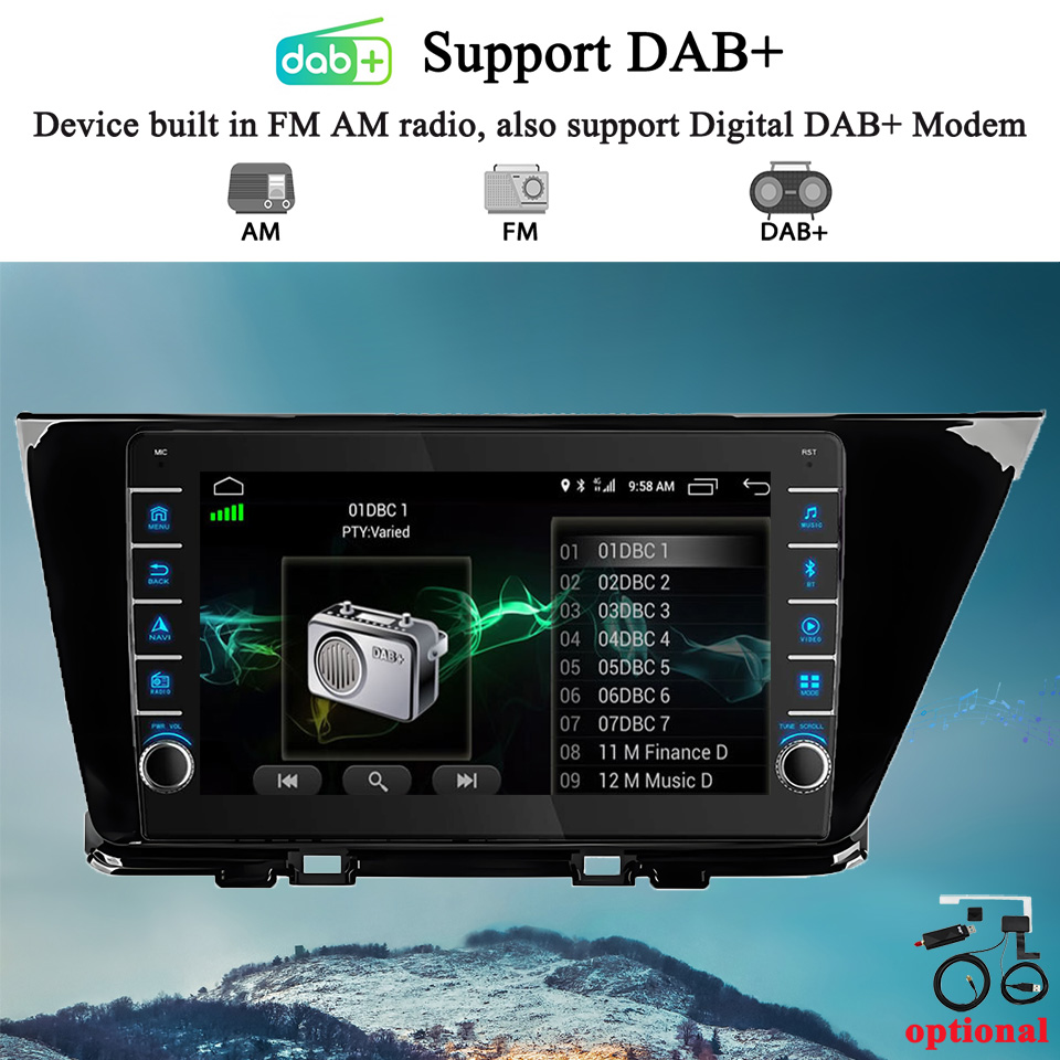 8G+128G Android14 Carplay Auto - огляд і ціна Tablet Danish Mobile & Accessories
